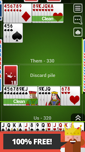 Play Canasta Against Robot Free